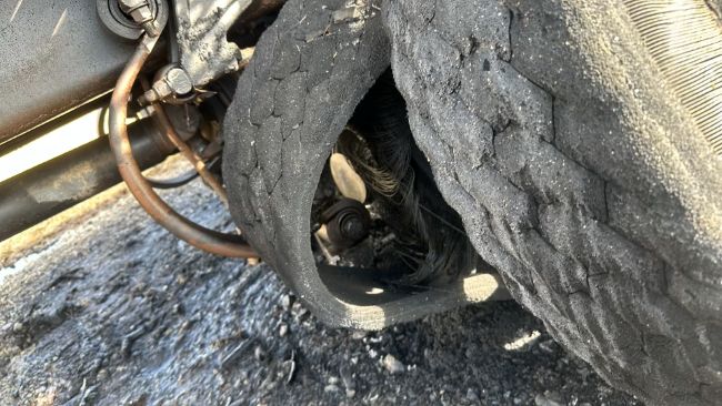 Tire problems on truck